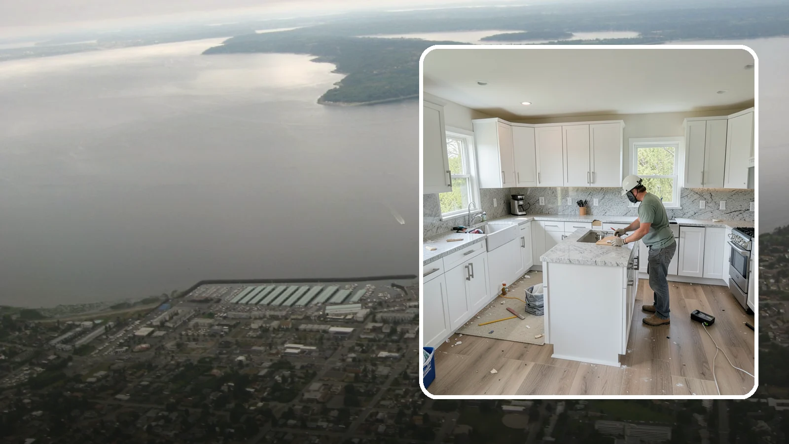 Kitchen Demolition in Des Moines, King County, WA - Safe, thorough kitchen demolition that clears out old finishes and fixtures while protecting the rest of your home.