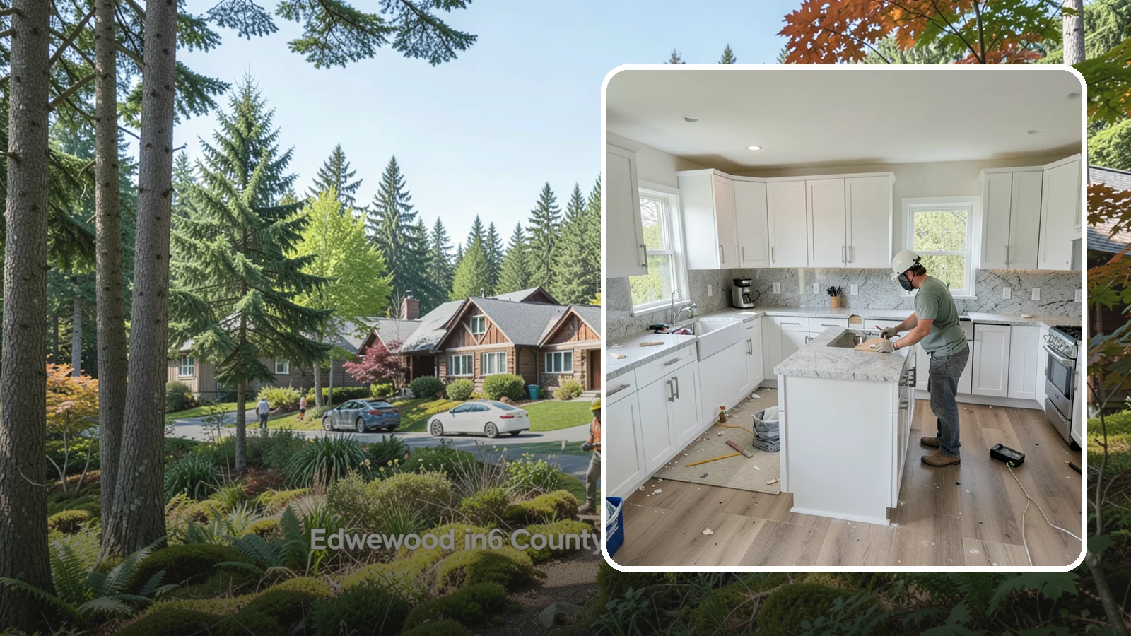 Kitchen Demolition in Edgewood, Pierce County, WA - Safe, thorough kitchen demolition that clears out old finishes and fixtures while protecting the rest of your home.