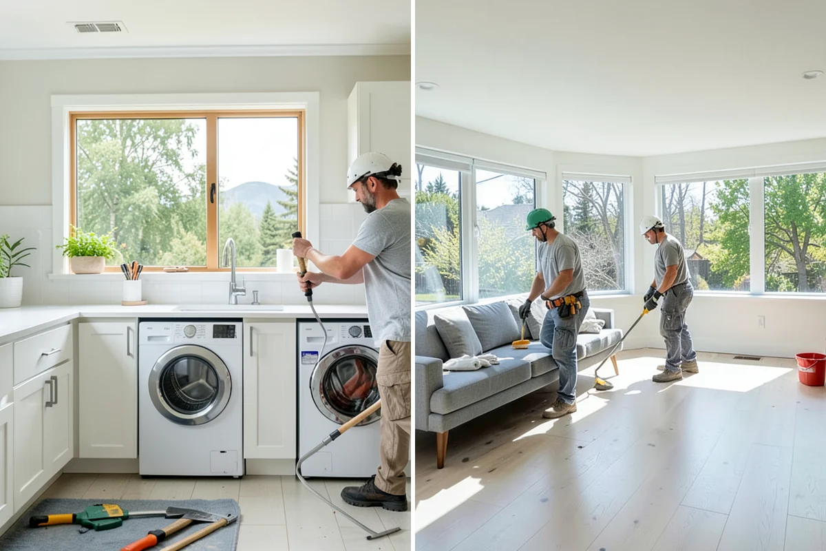Kitchen Demolition in Everett, Snohomish County, WA - Shut off and cap electrical, plumbing, and gas