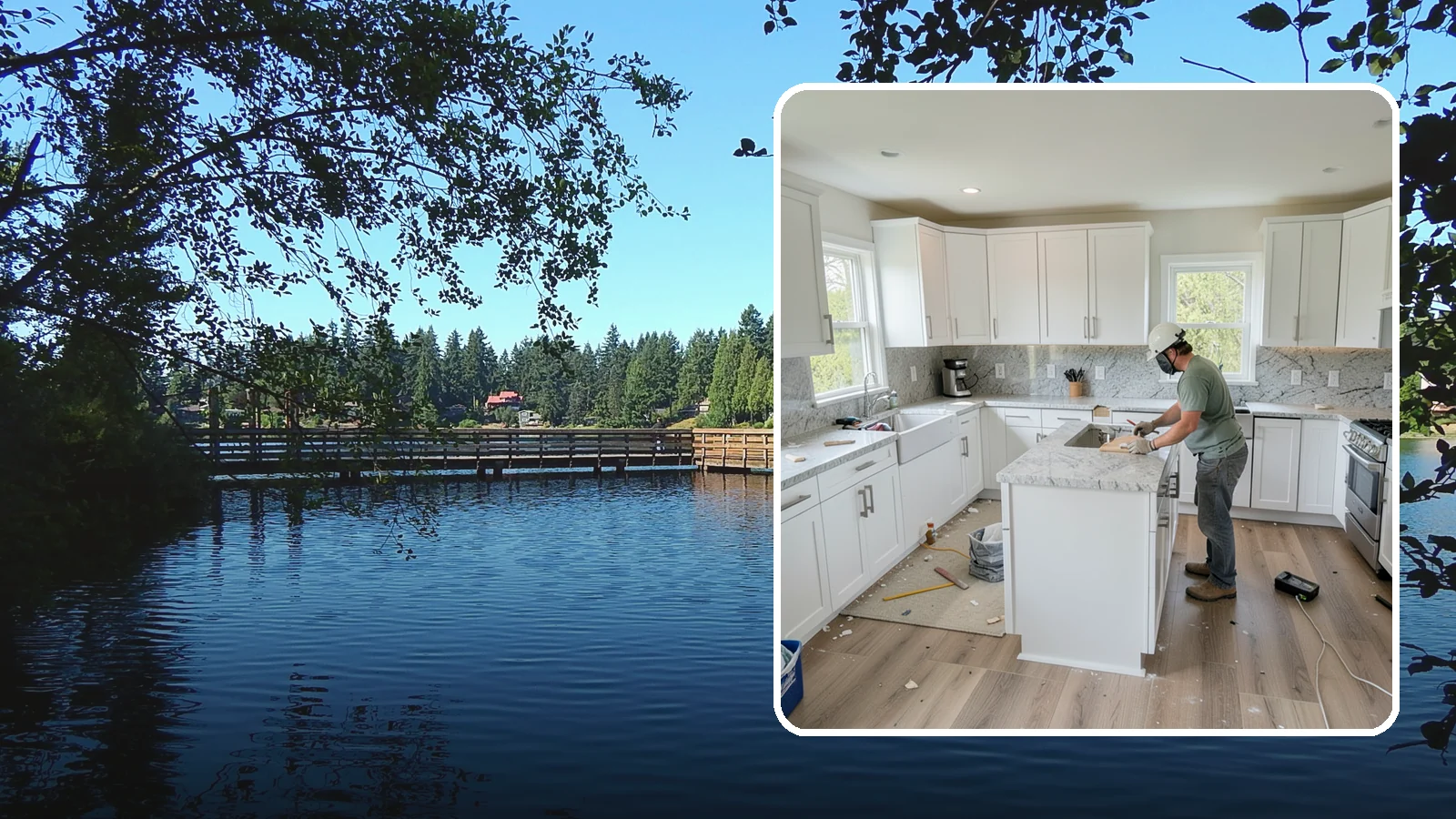 Kitchen Demolition in Federal Way, King County, WA - Safe, thorough kitchen demolition that clears out old finishes and fixtures while protecting the rest of your home.
