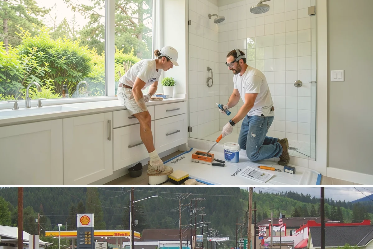 Kitchen Demolition in Granite Falls, Snohomish County, WA - Scheduling demolition at the start of a dry stretch reduces moisture intrusion while walls and floors are exposed.