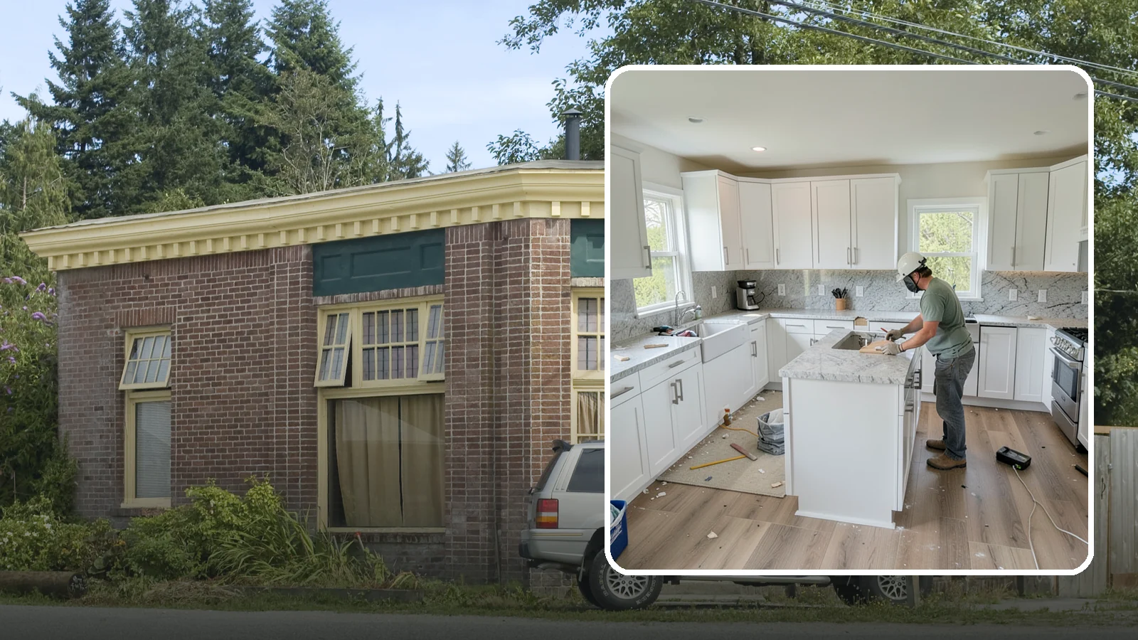 Kitchen Demolition in Hamilton, Skagit County, WA - Safe, thorough kitchen demolition that clears out old finishes and fixtures while protecting the rest of your home.