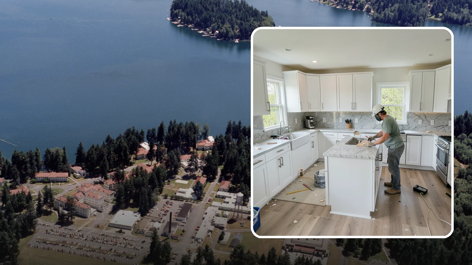 Kitchen Demolition in Lakewood, Pierce County, WA - Safe, thorough kitchen demolition that clears out old finishes and fixtures while protecting the rest of your home.