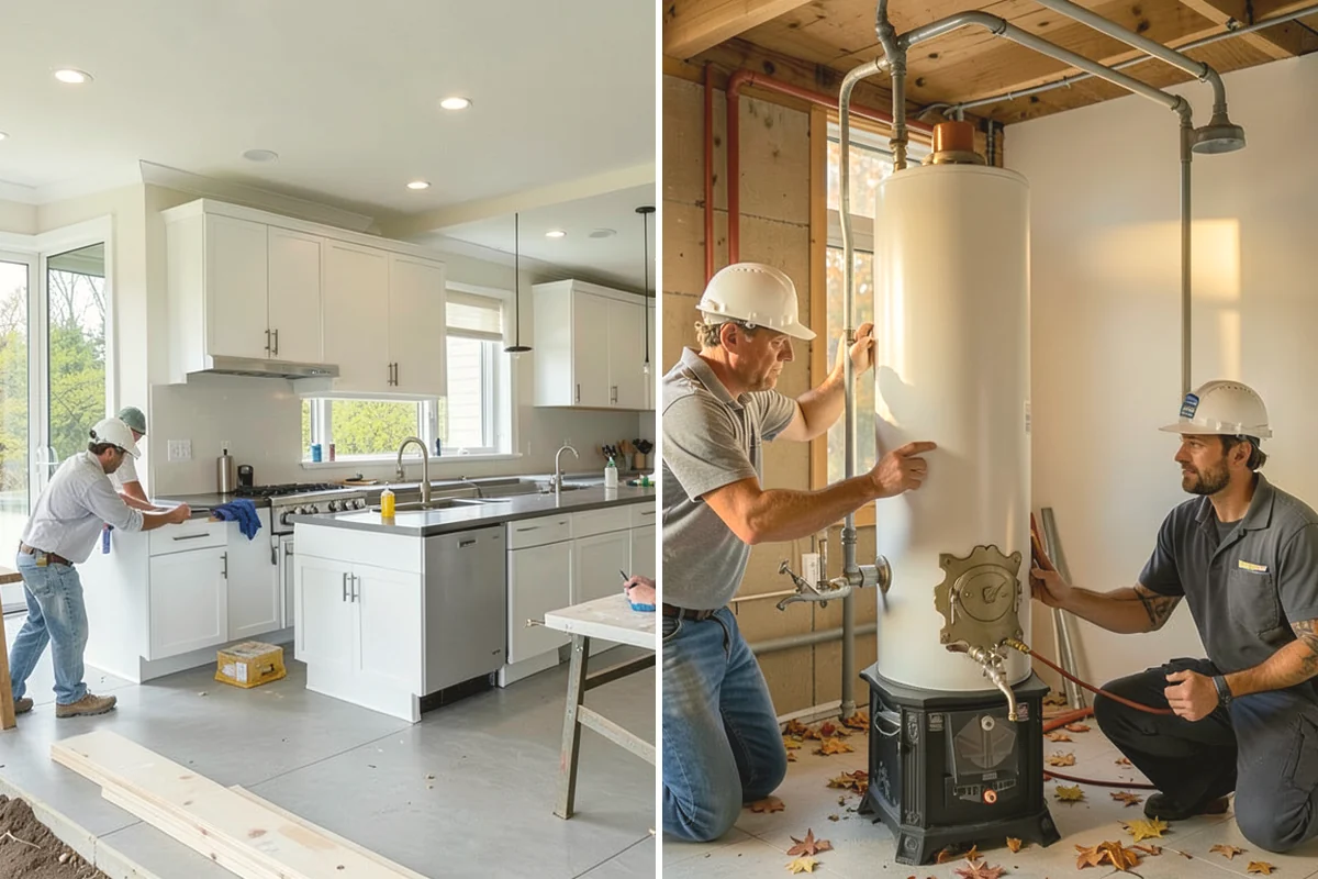 Kitchen Demolition in Mercer Island, King County, WA - Shut off and cap electrical, plumbing, and gas