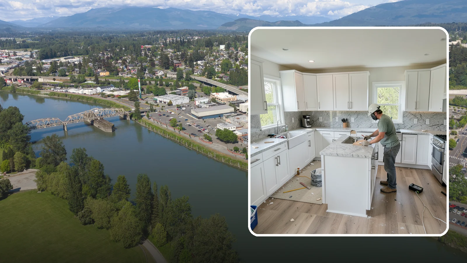 Kitchen Demolition in Mount Vernon, Skagit County, WA - Safe, thorough kitchen demolition that clears out old finishes and fixtures while protecting the rest of your home.