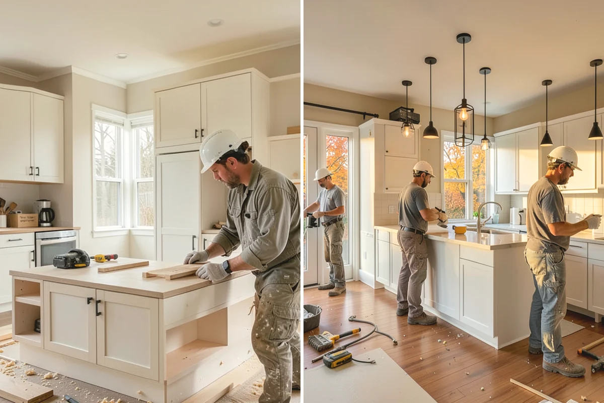 Kitchen Demolition in Mukilteo, Snohomish County, WA - Shut off and cap electrical, plumbing, and gas