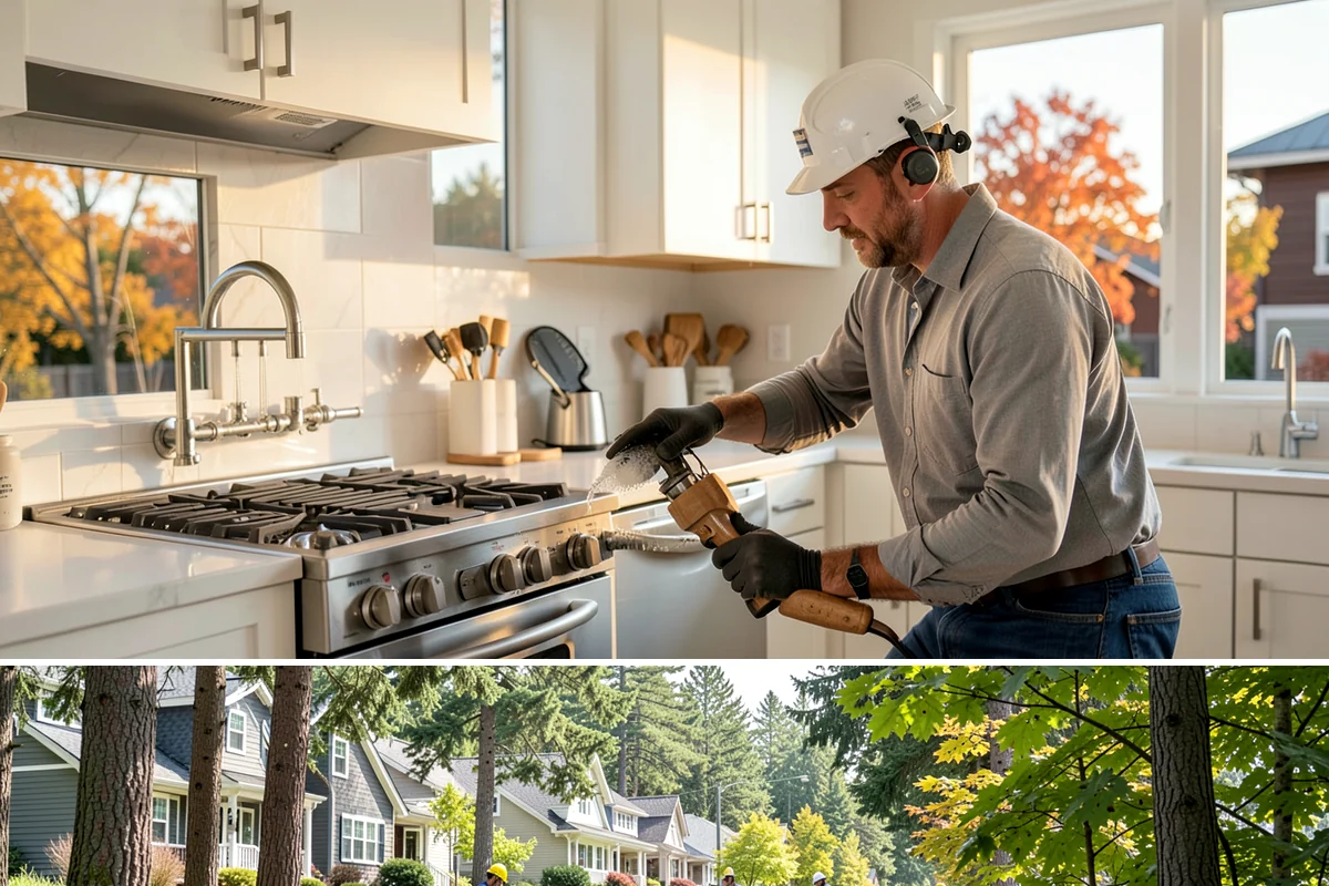 Kitchen Demolition in Normandy Park, King County, WA - Scheduling demolition at the start of a dry stretch reduces moisture intrusion while walls and floors are exposed.