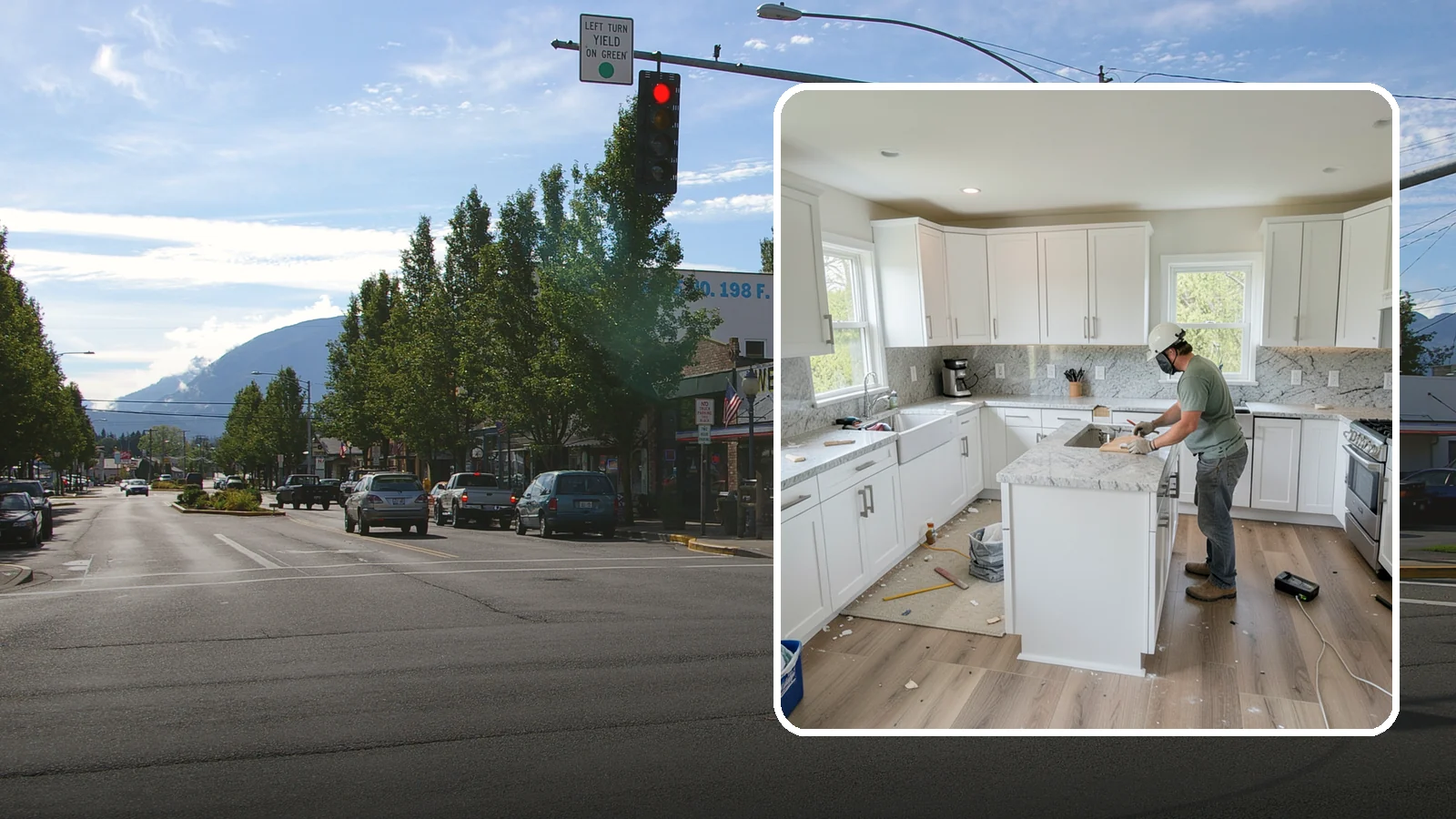 Kitchen Demolition in North Bend, King County, WA - Safe, thorough kitchen demolition that clears out old finishes and fixtures while protecting the rest of your home.