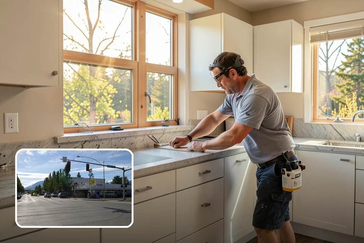 Kitchen Demolition in North Bend, King County, WA - Utilities safely shut off and capped before work