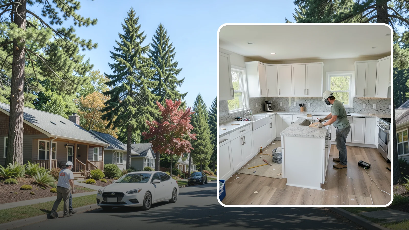 Kitchen Demolition in Orting, Pierce County, WA - Safe, thorough kitchen demolition that clears out old finishes and fixtures while protecting the rest of your home.
