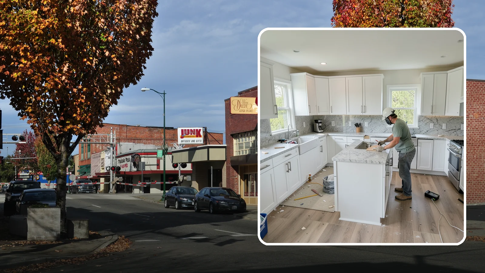 Kitchen Demolition in Puyallup, Pierce County, WA - Safe, thorough kitchen demolition that clears out old finishes and fixtures while protecting the rest of your home.