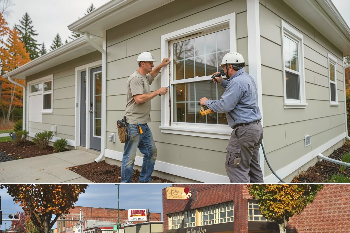 Kitchen Demolition in Puyallup, Pierce County, WA - Scheduling demolition at the start of a dry stretch reduces moisture intrusion while walls and floors are exposed.