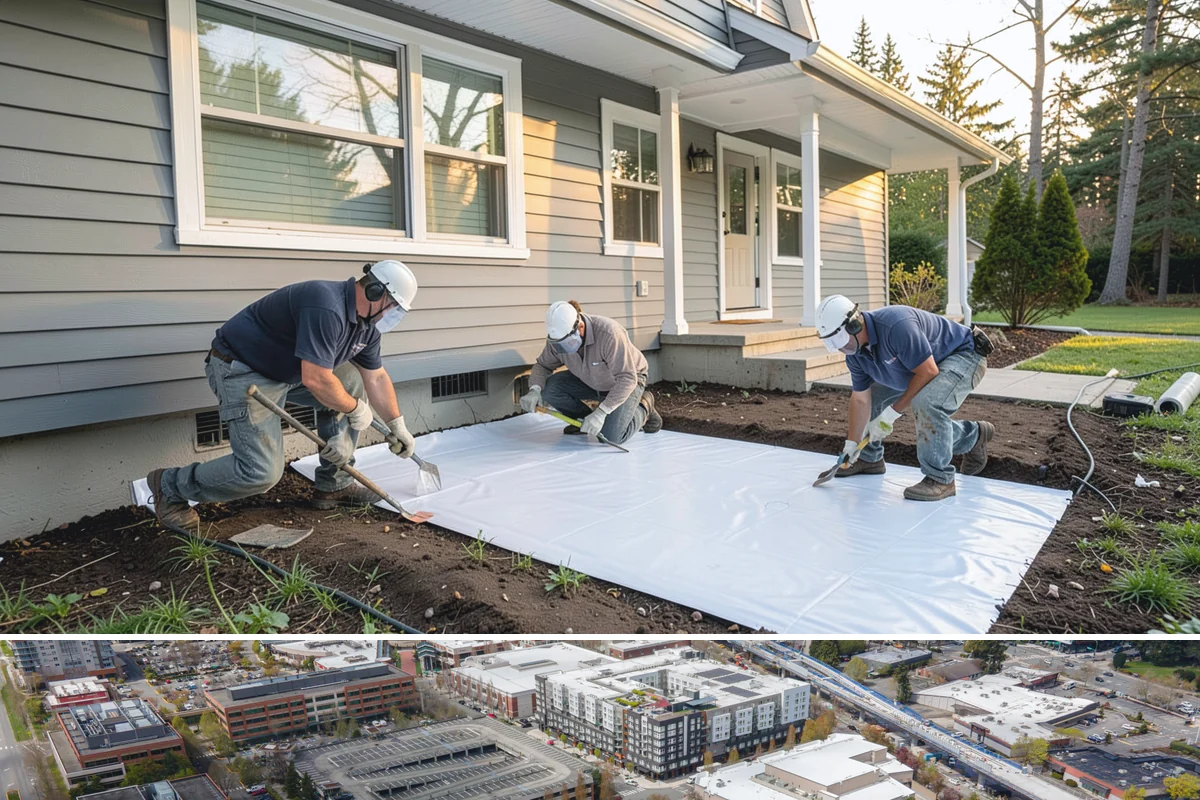 Kitchen Demolition in Redmond, King County, WA - Scheduling demolition at the start of a dry stretch reduces moisture intrusion while walls and floors are exposed.