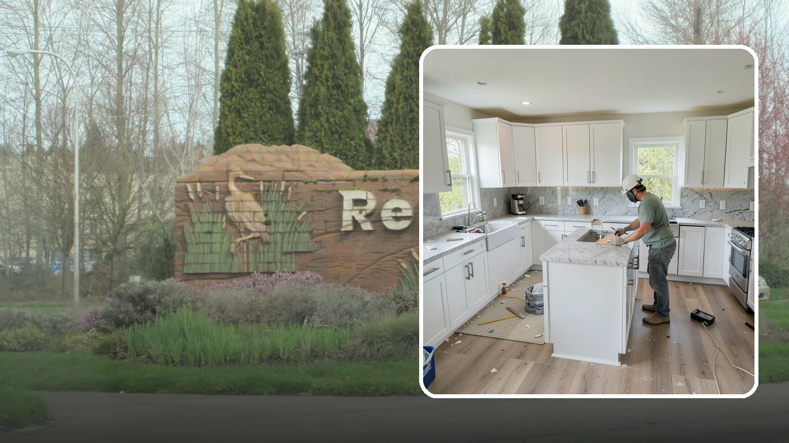 Kitchen Demolition in Renton, King County, WA - Safe, thorough kitchen demolition that clears out old finishes and fixtures while protecting the rest of your home.