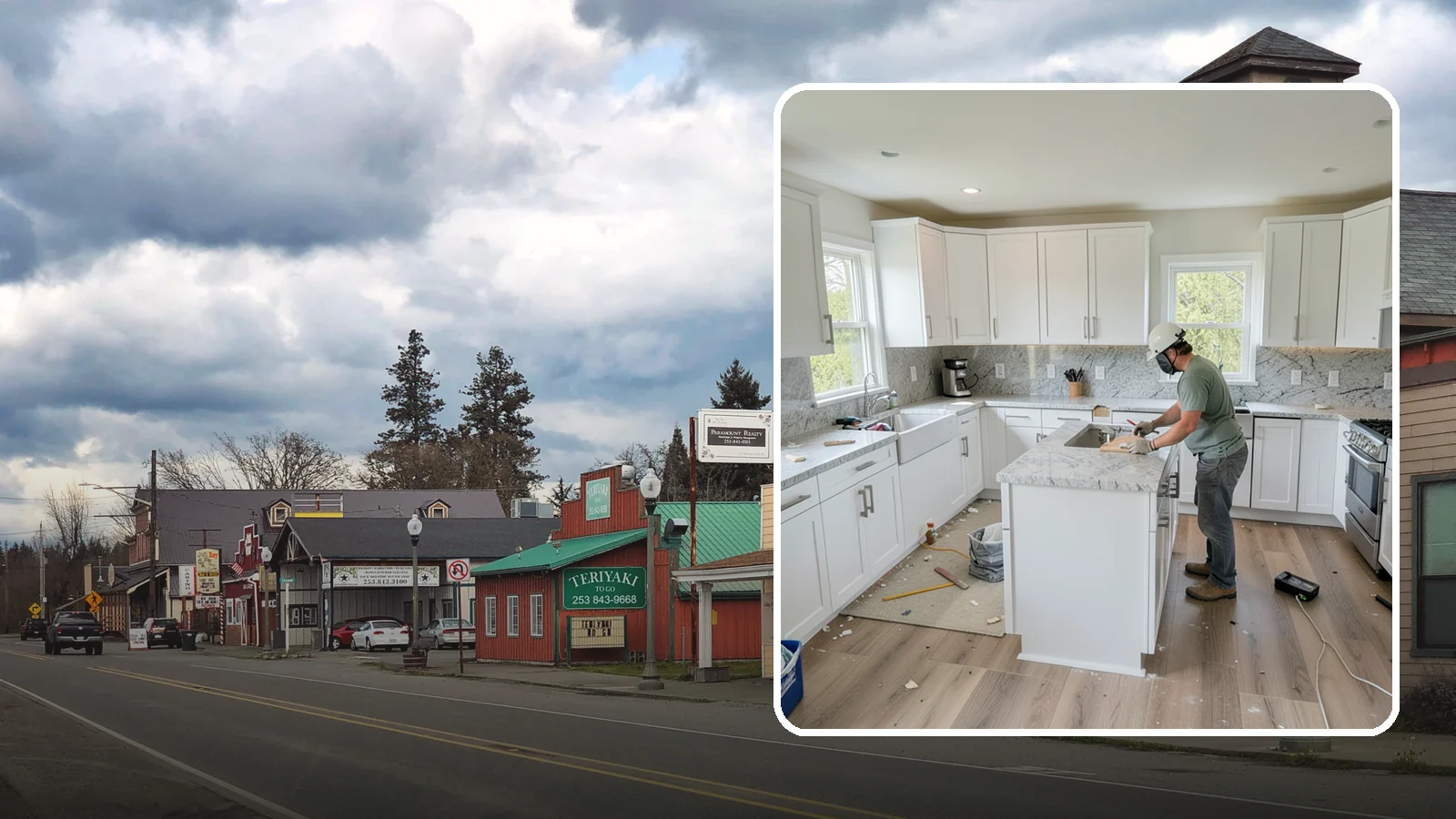Kitchen Demolition in Roy, Pierce County, WA - Safe, thorough kitchen demolition that clears out old finishes and fixtures while protecting the rest of your home.