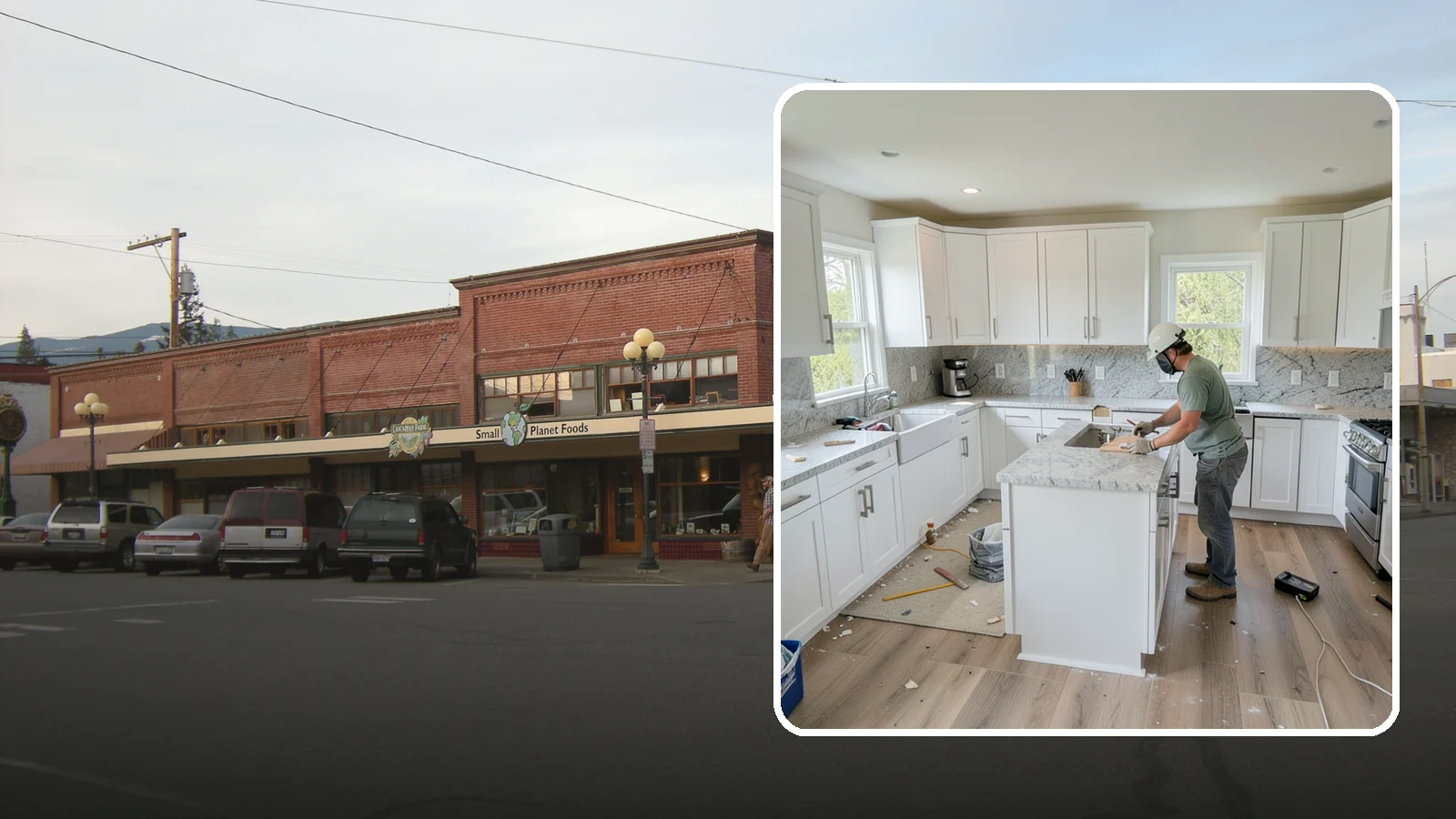 Kitchen Demolition in Sedro-Woolley, Skagit County, WA - Safe, thorough kitchen demolition that clears out old finishes and fixtures while protecting the rest of your home.