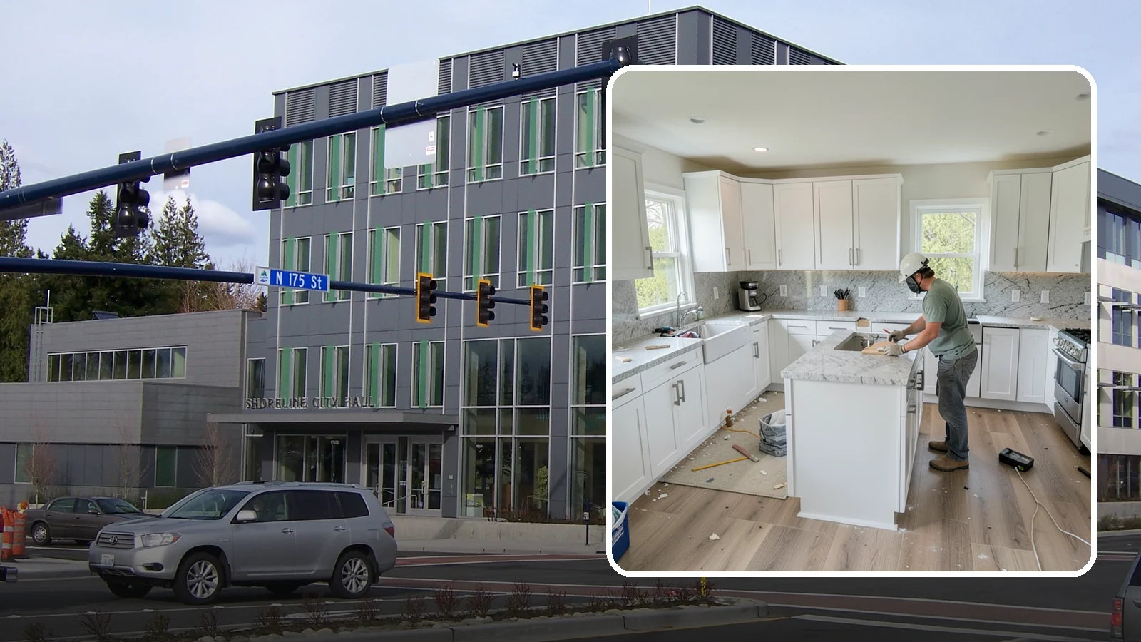 Kitchen Demolition in Shoreline, King County, WA - Safe, thorough kitchen demolition that clears out old finishes and fixtures while protecting the rest of your home.