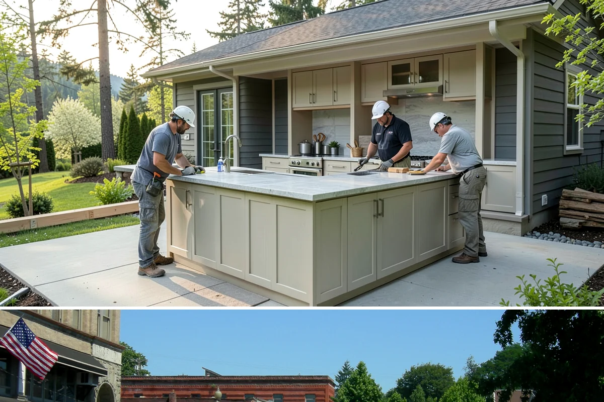 Kitchen Demolition in Snohomish, Snohomish County, WA - Scheduling demolition at the start of a dry stretch reduces moisture intrusion while walls and floors are exposed.