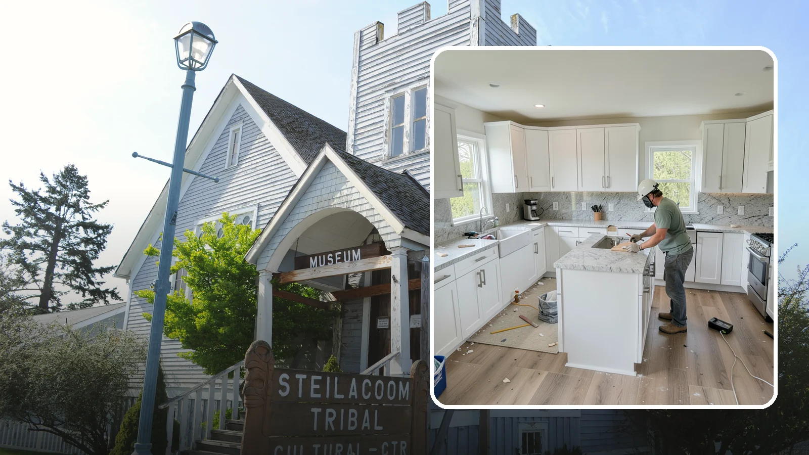 Kitchen Demolition in Steilacoom, Pierce County, WA - Safe, thorough kitchen demolition that clears out old finishes and fixtures while protecting the rest of your home.