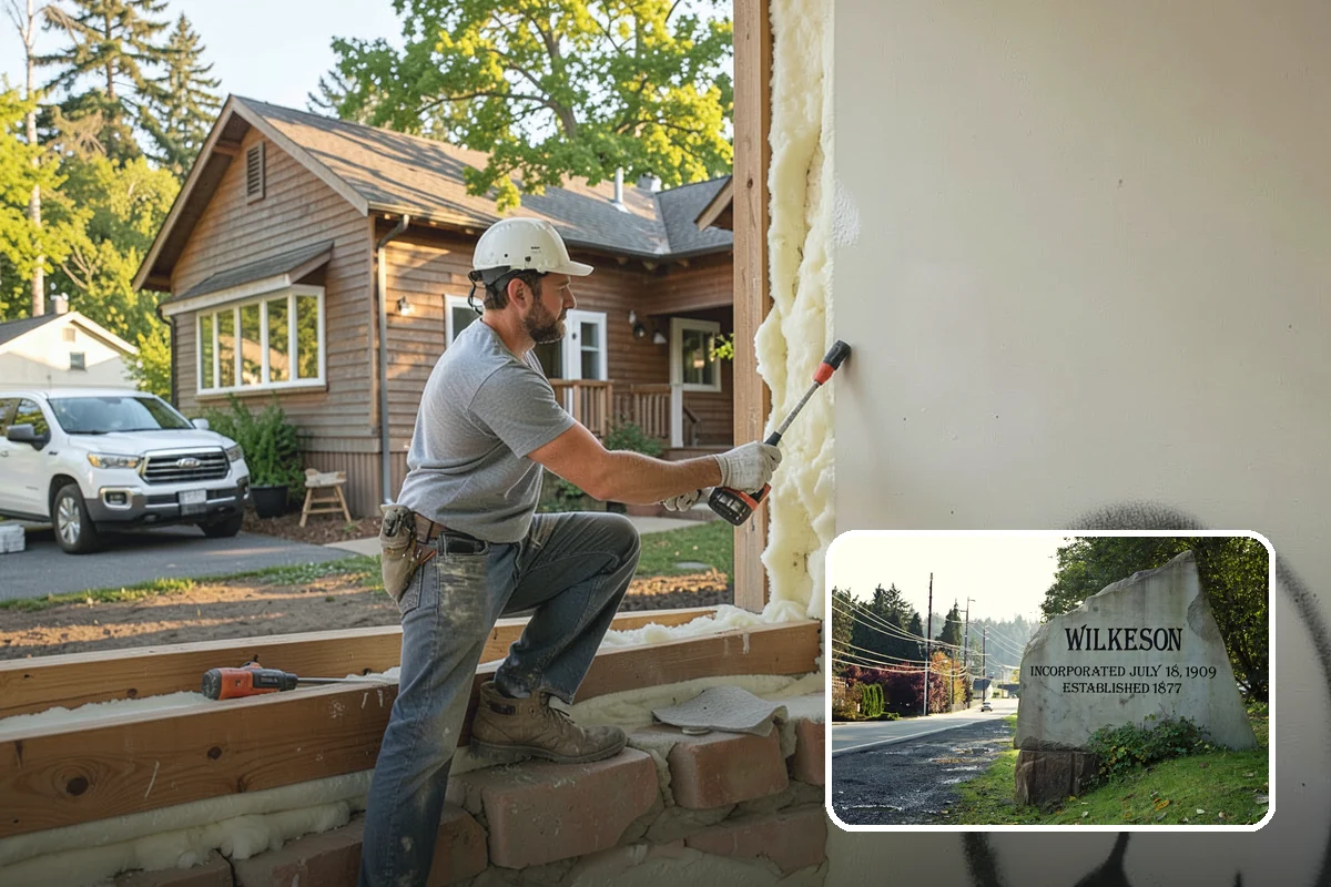 Kitchen Demolition in Wilkeson, Pierce County, WA - Utilities safely shut off and capped before work