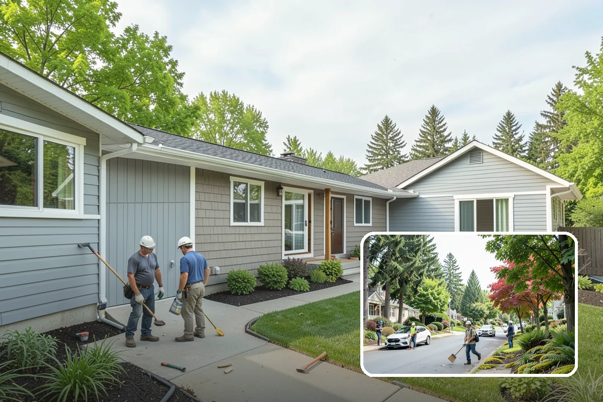 Kitchen Design in Beaux Arts Village, King County, WA - Buildable plans that meet WA code and inspector expectations