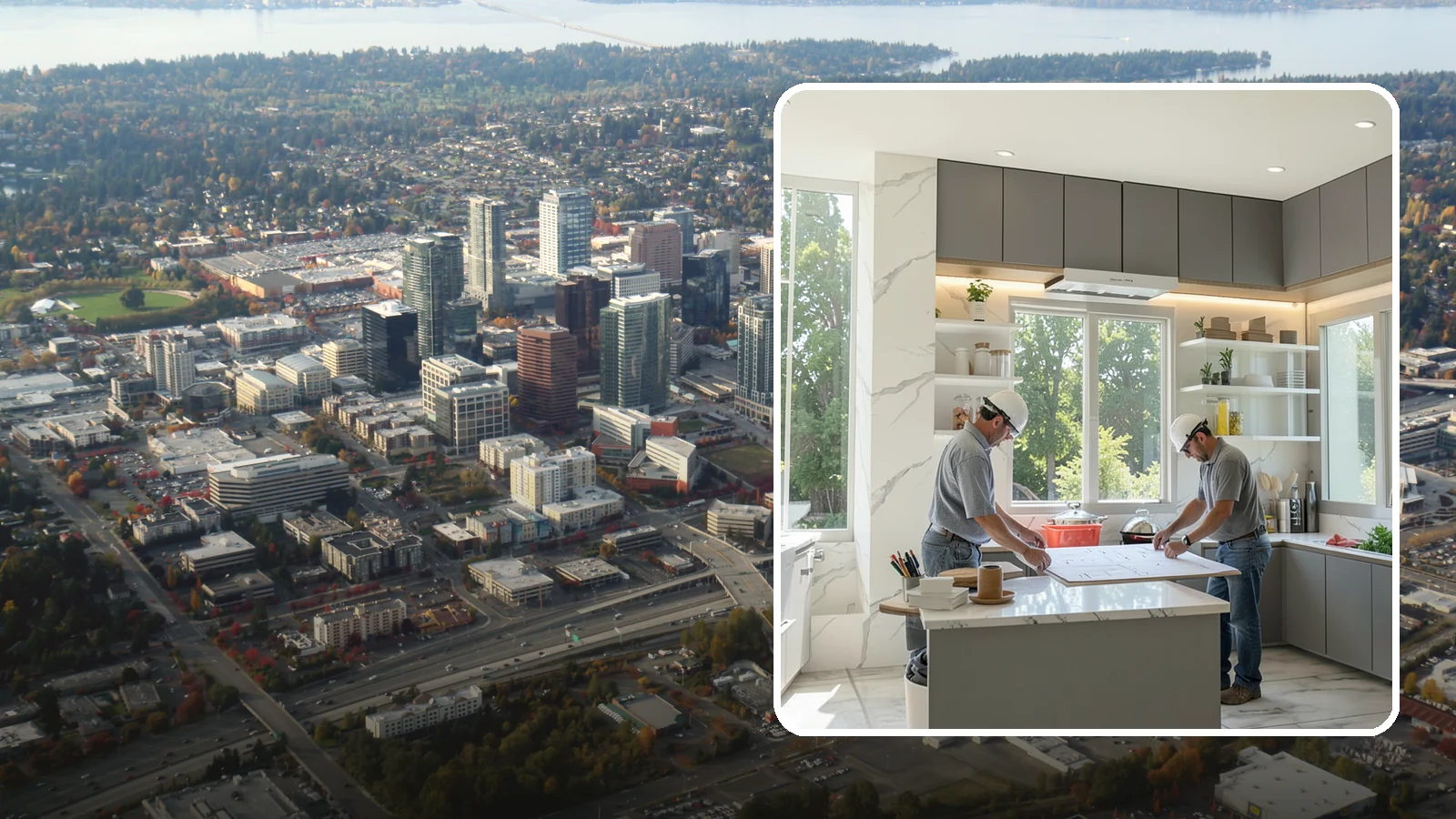 Kitchen Design in Bellevue, King County, WA - Professional kitchen design that turns your ideas into a buildable, code-compliant plan with accurate measurements and material...