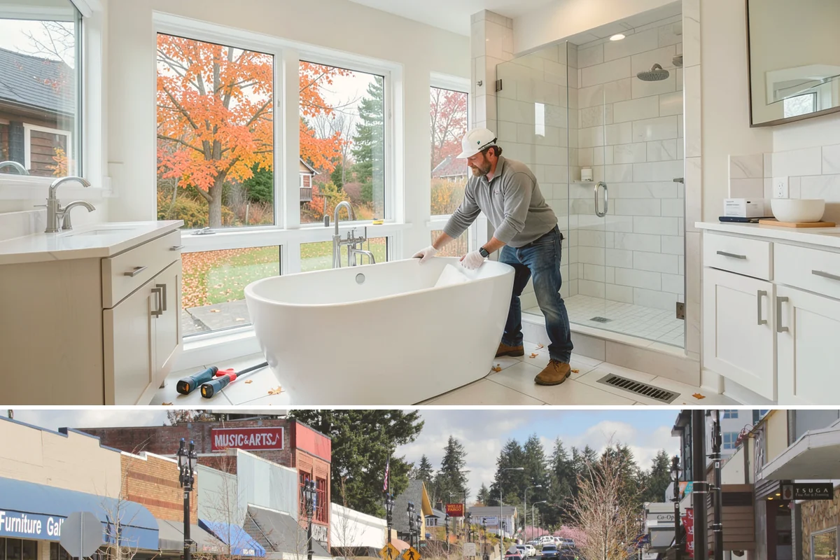Kitchen Design in Bothell, King County, WA - Design work fits well in winter months, positioning your project to break ground as soon as spring weather arrives.