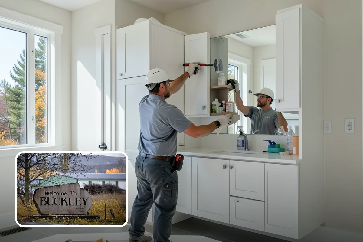 Kitchen Design in Buckley, Pierce County, WA - Buildable plans that meet WA code and inspector expectations