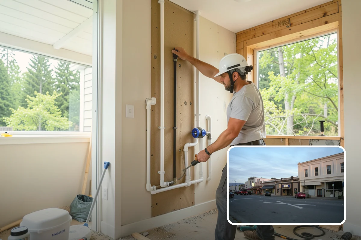 Kitchen Design in Burlington, Skagit County, WA - Buildable plans that meet WA code and inspector expectations