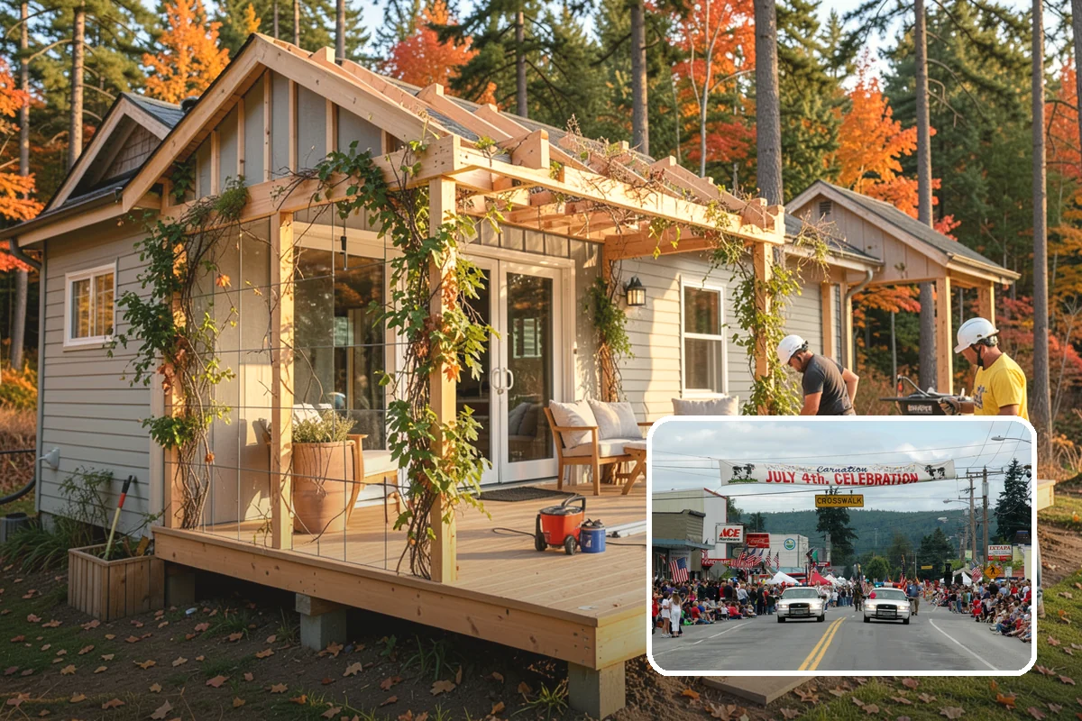 Kitchen Design in Carnation, King County, WA - Buildable plans that meet WA code and inspector expectations