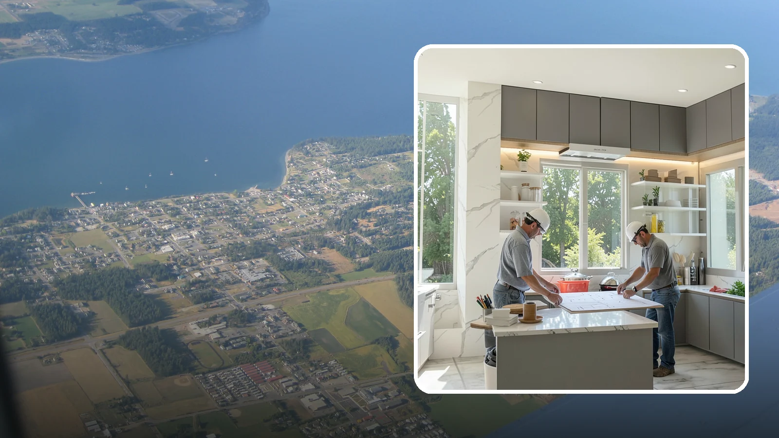 Kitchen Design in Coupeville, Island County, WA - Professional kitchen design that turns your ideas into a buildable, code-compliant plan with accurate measurements and material...