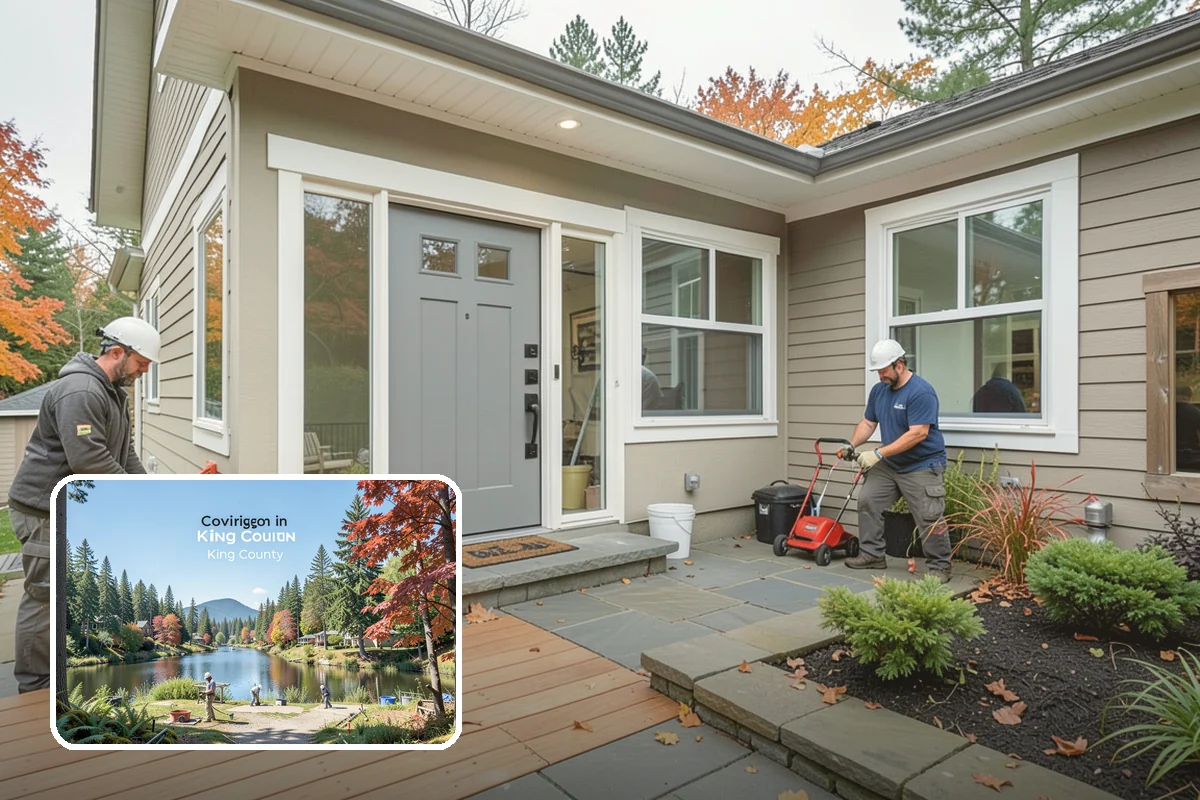 Kitchen Design in Covington, King County, WA - Buildable plans that meet WA code and inspector expectations