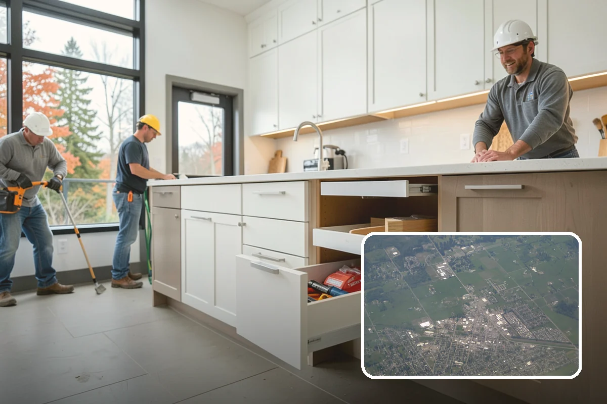 Kitchen Design in Enumclaw, King County, WA - Buildable plans that meet WA code and inspector expectations