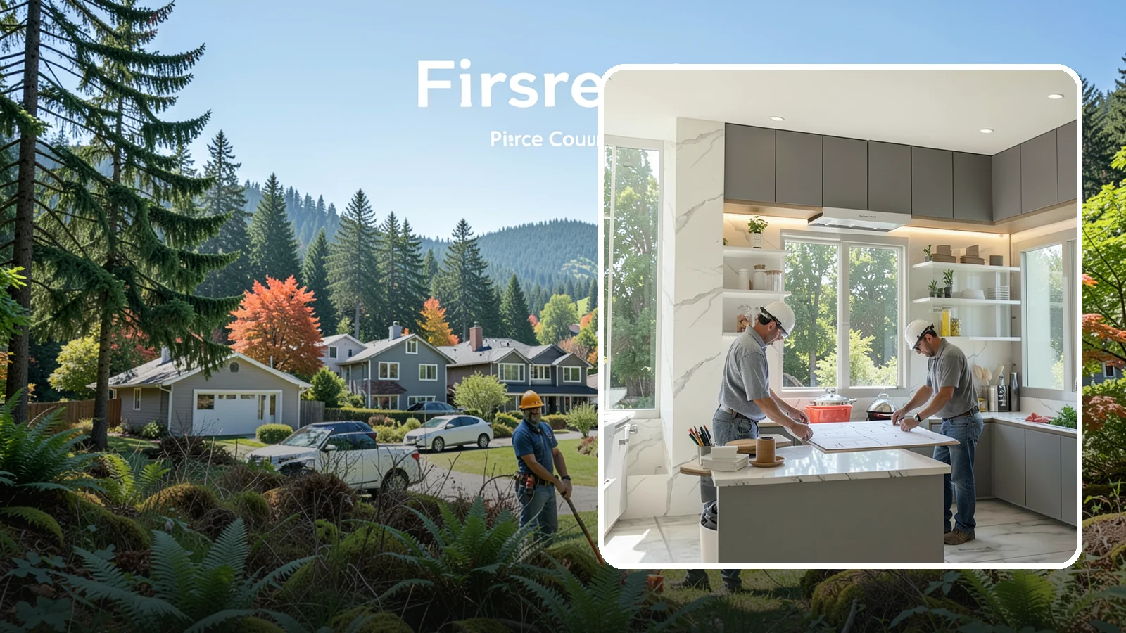 Kitchen Design in Fircrest, Pierce County, WA - Professional kitchen design that turns your ideas into a buildable, code-compliant plan with accurate measurements and material...