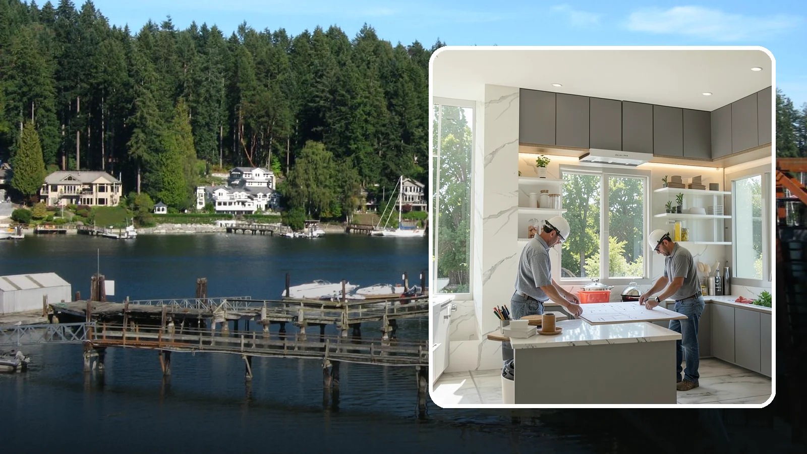 Kitchen Design in Gig Harbor, Pierce County, WA - Professional kitchen design that turns your ideas into a buildable, code-compliant plan with accurate measurements and material...