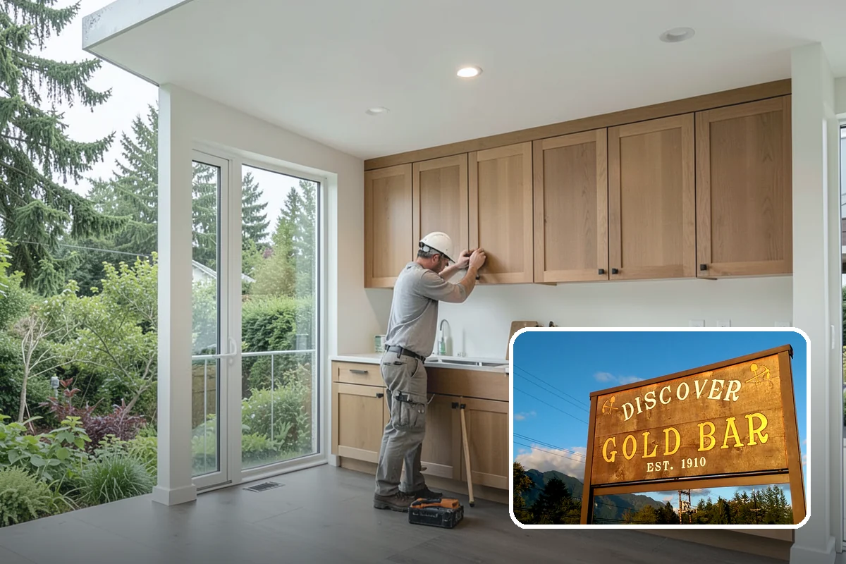 Kitchen Design in Gold Bar, Snohomish County, WA - Buildable plans that meet WA code and inspector expectations