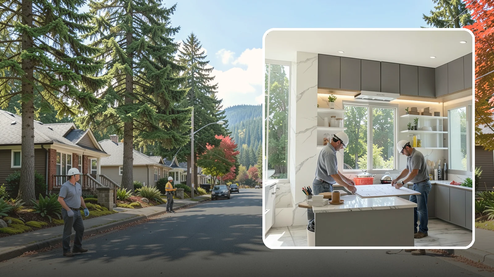 Kitchen Design in Hunts Point, King County, WA - Professional kitchen design that turns your ideas into a buildable, code-compliant plan with accurate measurements and material...