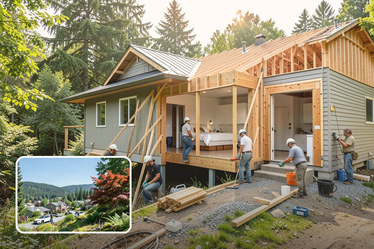 Kitchen Design in Index, Snohomish County, WA - Buildable plans that meet WA code and inspector expectations