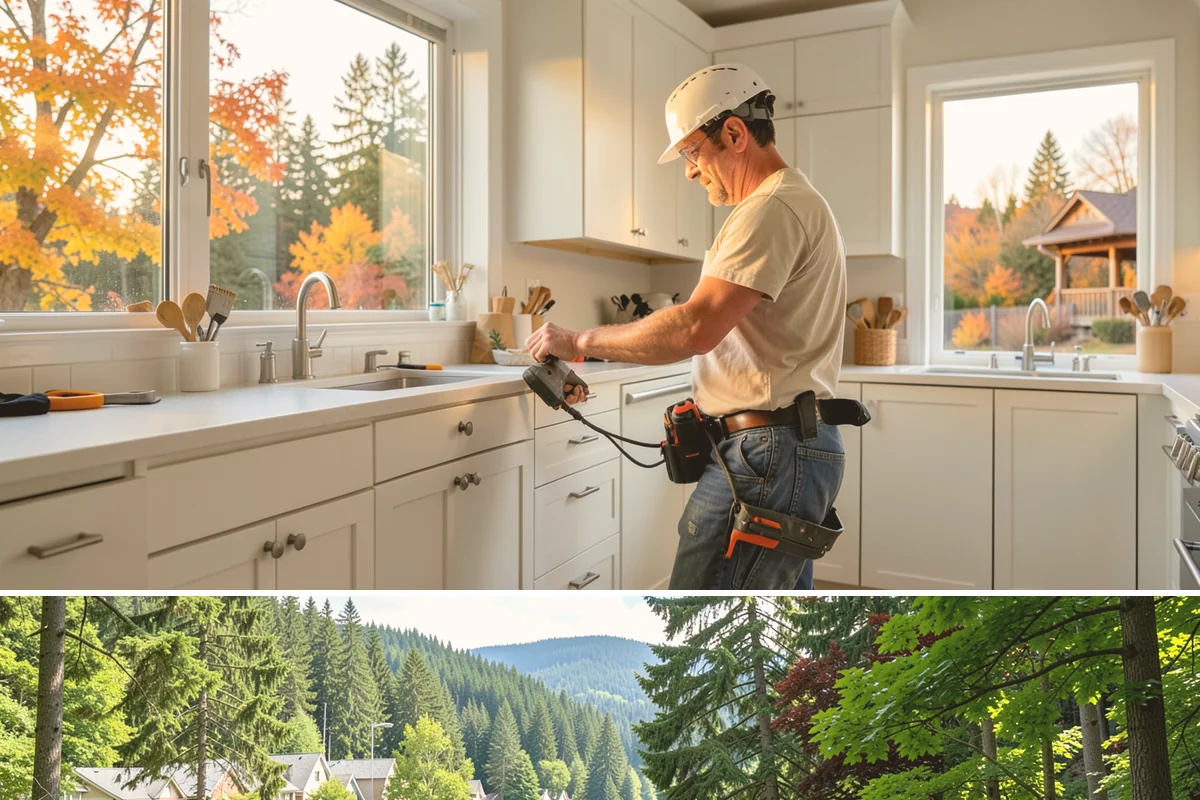 Kitchen Design in Lake Forest Park, King County, WA - Design work fits well in winter months, positioning your project to break ground as soon as spring weather arrives.
