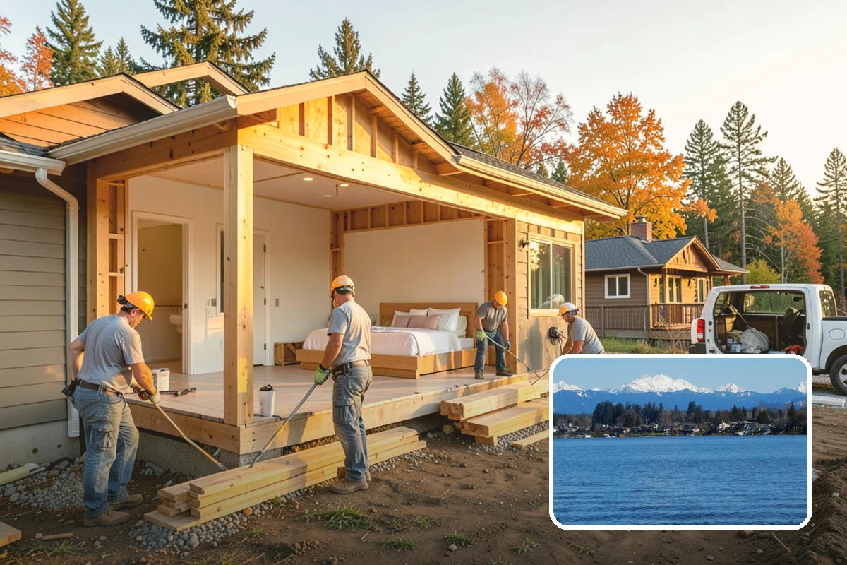 Kitchen Design in Lake Stevens, Snohomish County, WA - Buildable plans that meet WA code and inspector expectations