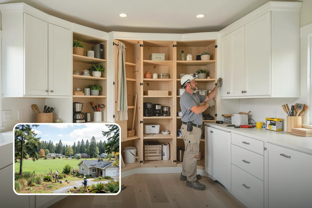 Kitchen Design in Lyman, Skagit County, WA - Buildable plans that meet WA code and inspector expectations