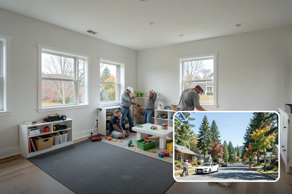 Kitchen Design in Orting, Pierce County, WA - Buildable plans that meet WA code and inspector expectations