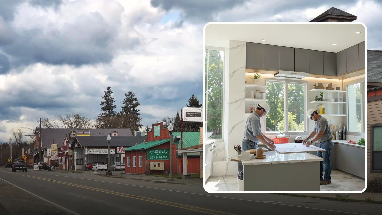 Kitchen Design in Roy, Pierce County, WA - Professional kitchen design that turns your ideas into a buildable, code-compliant plan with accurate measurements and material...