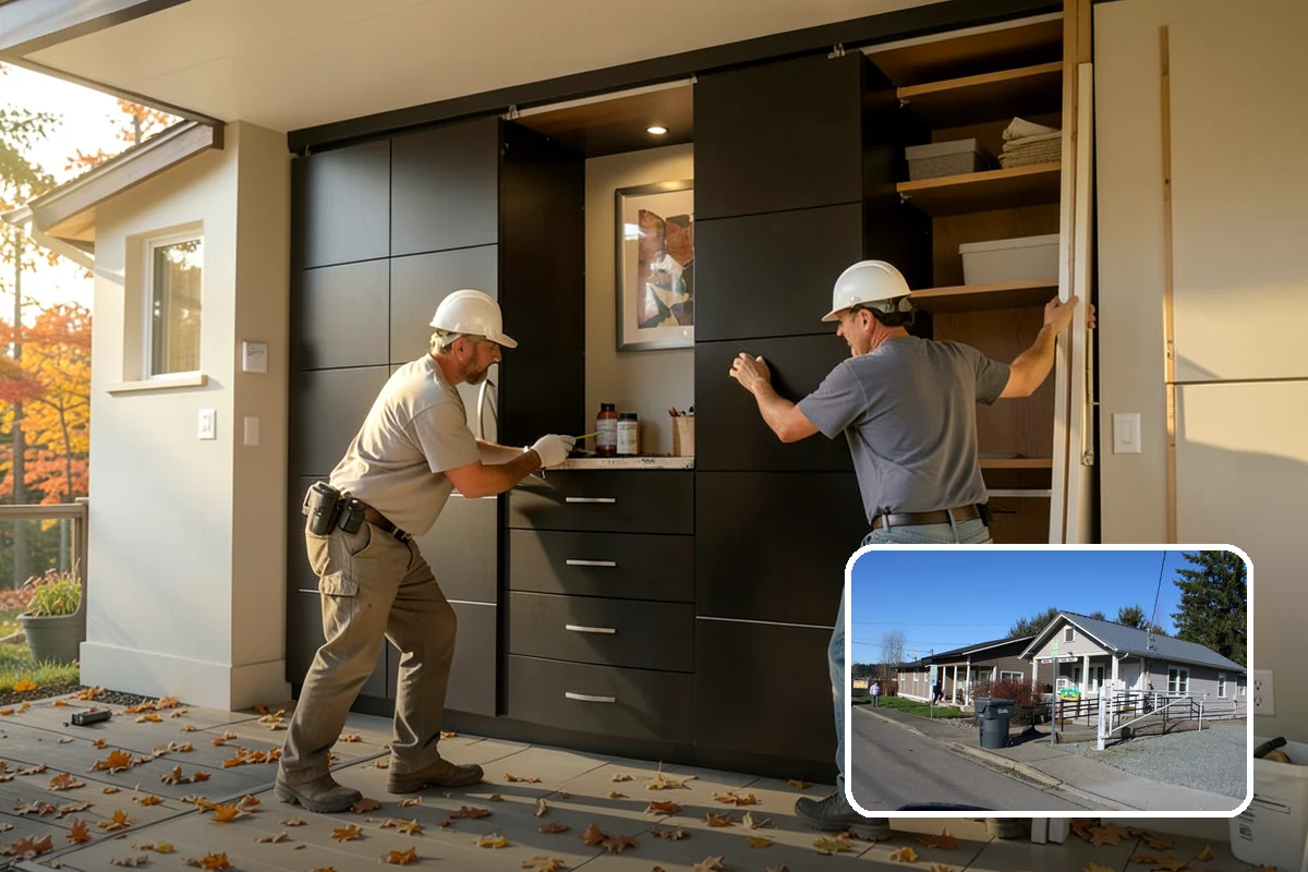 Kitchen Design in South Prairie, Pierce County, WA - Buildable plans that meet WA code and inspector expectations