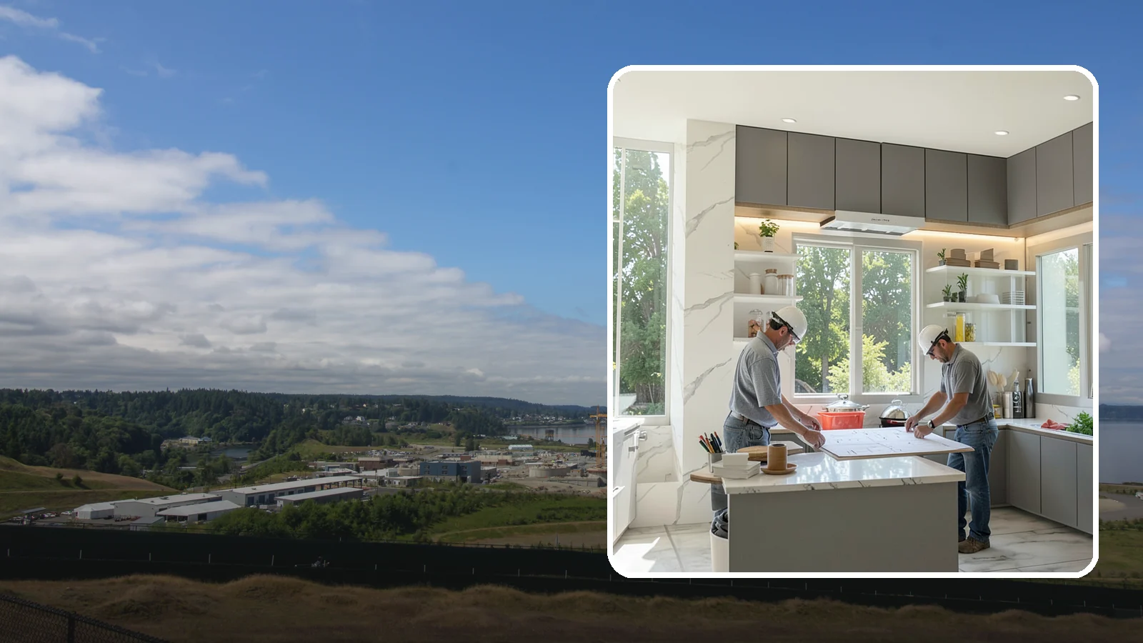 Kitchen Design in University Place, Pierce County, WA - Professional kitchen design that turns your ideas into a buildable, code-compliant plan with accurate measurements and material...