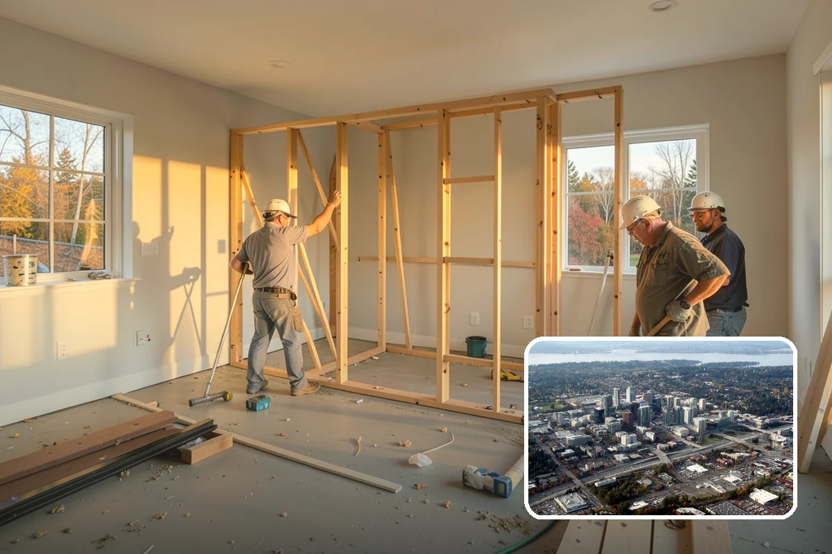 Kitchen Electrical Upgrade in Bellevue, King County, WA - Safe capacity for modern appliances