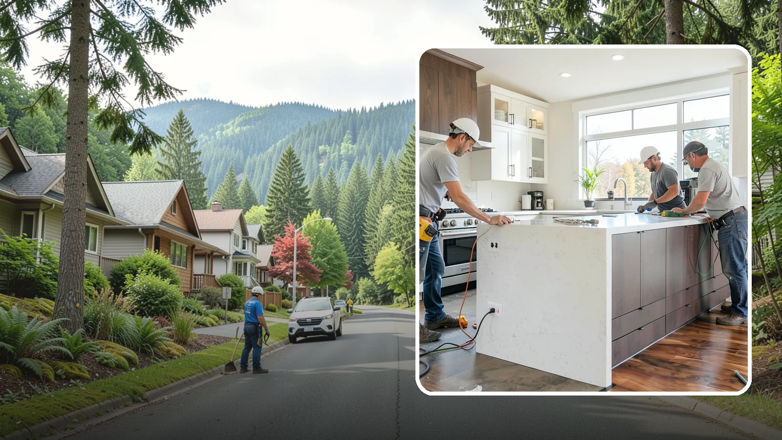 Kitchen Electrical Upgrade in Darrington, Snohomish County, WA - Updating kitchen wiring, outlets, and circuits to safely support modern appliances and meet current code.