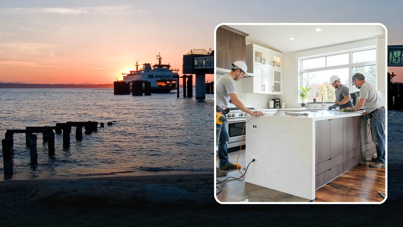 Kitchen Electrical Upgrade in Edmonds, Snohomish County, WA - Updating kitchen wiring, outlets, and circuits to safely support modern appliances and meet current code.