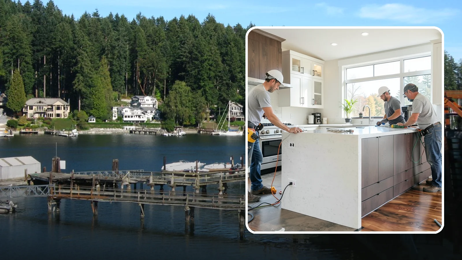 Kitchen Electrical Upgrade in Gig Harbor, Pierce County, WA - Updating kitchen wiring, outlets, and circuits to safely support modern appliances and meet current code.