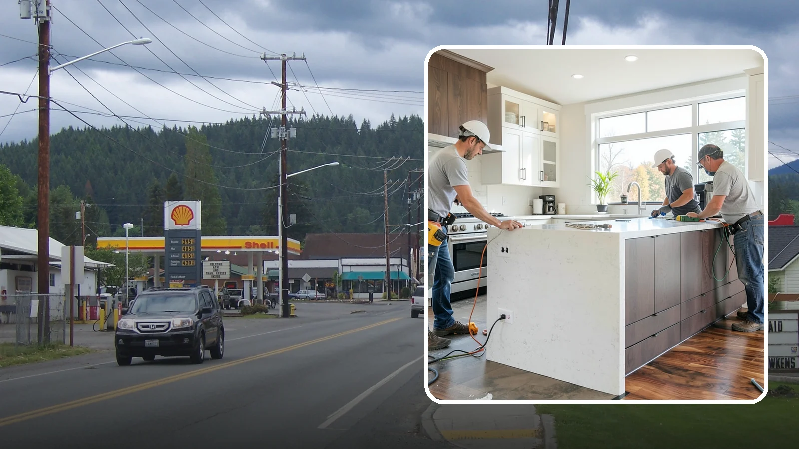 Kitchen Electrical Upgrade in Granite Falls, Snohomish County, WA - Updating kitchen wiring, outlets, and circuits to safely support modern appliances and meet current code.